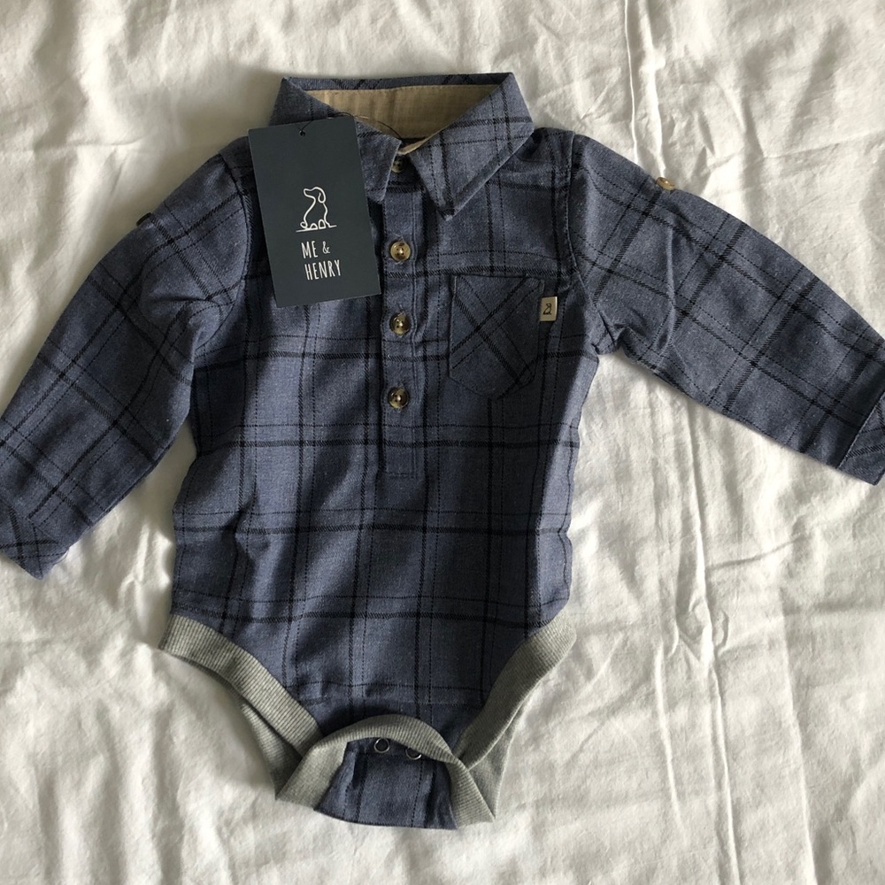 Me and Henry collared bodysuit